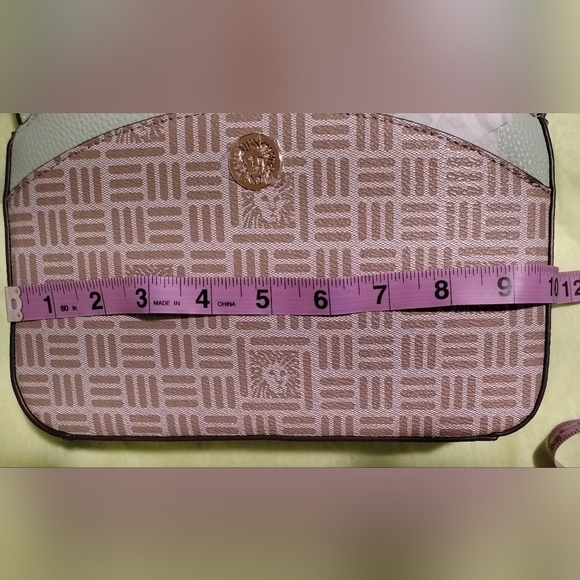 Anne Klein Logo Triple Compartment Crossbody with Card Case - Picture 14 of 15